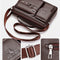Large-capacity Shoulder Bag Leather Men&