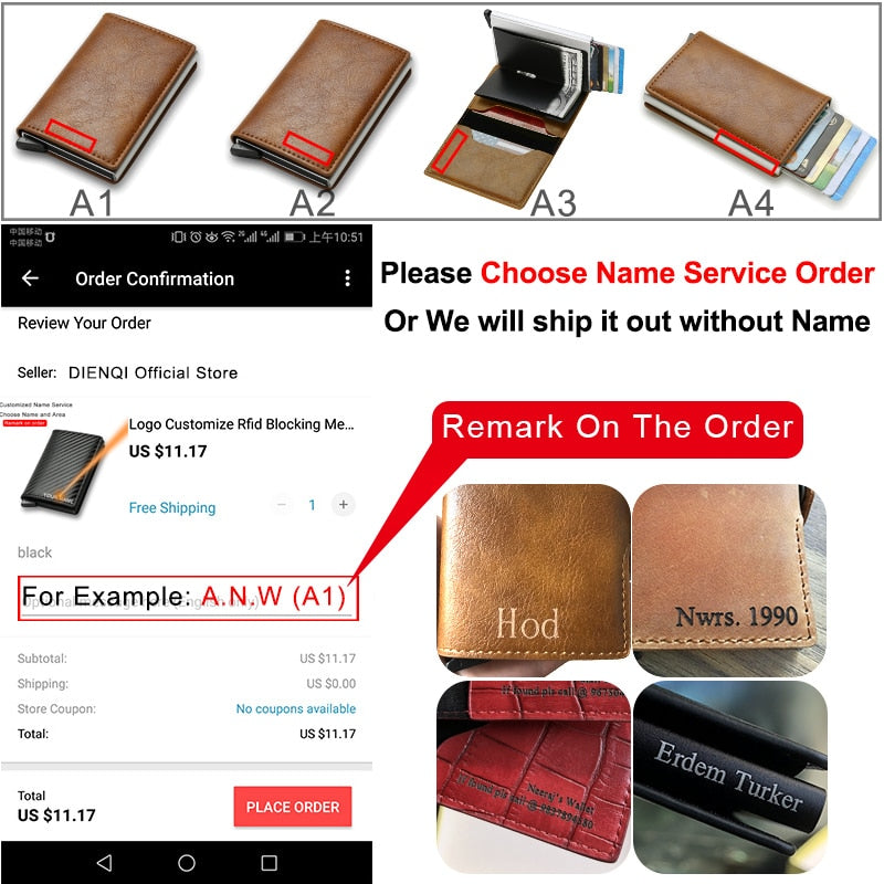 Rfid Card Holder Wallets for Men Money Bag Male Short Leather Walet Small Slim Leather Smart Thin Wallets Purse Drop Shipping