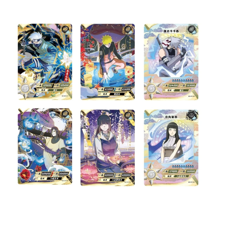 The New KAYOU Naruto Card The Chapter of Soldiers Naruto Bronzing Inheritance Collection BP Card Children&