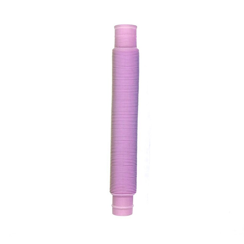 1/5Pcs Luminous Pop Tubes Sensory Fidget Toy Stress Relieve Toys Autism Anti-stress Plastic Bellows for kids Squeeze Gifts Toys