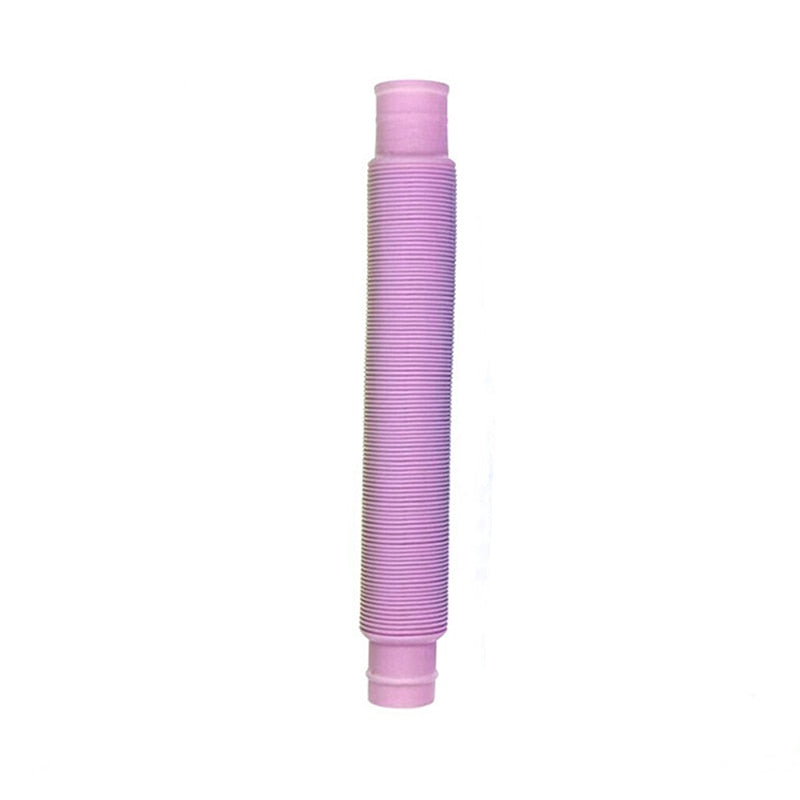 1/5Pcs Luminous Pop Tubes Sensory Fidget Toy Stress Relieve Toys Autism Anti-stress Plastic Bellows for kids Squeeze Gifts Toys