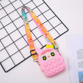 Hot Fidget Toys 2022 Push Bubbles Toy Rainbow Unicorns Premium Girls Push Bubble Bag Adult Antistress Squeeze Squishy Gifts