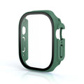 Glass+Case For Apple Watch Ultra 49mm band smartwatch PC Bumper+Screen Protector Tempered Cover iwatch series Ultra Accessories