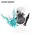 Naruto Sasuke Kakashi Akatsuki bricks Building Blocks Anime cartoon Mini Action Figures Heads Assembly Toys kids Christma Gifts