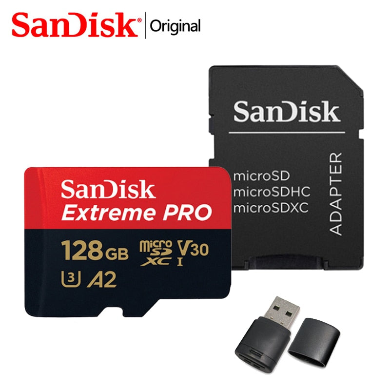 SANDISK Ultra 256GB Micro SD 128GB Memory Card 64GB 32GB Micro SD Card SD/TF Flash 512GB 1TB 400GB Microsd for Phone Extreme Pro