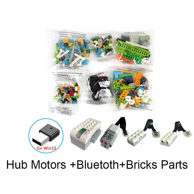 2022 NEW High-Tech Parts WeDo 2.0 Robotics Construction Set Building Blocks Compatible with Wedo 3.0 Educational DIY Toys