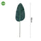 Multiple Green Large Artificial Palm Tree Plastic Plants Garden Home Outdoor Decorations Scutellaria Tropical Tree Fake Plants