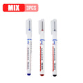 20mm Long Head Marker Pens 2/3/6/8Pcs/Set Multi-purpose Bathroom Woodworking Decoration Deep Hole Marker Pen Ink 9916 Tools Set