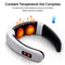 Electric Neck Massager &amp; Pulse Back 6 Modes Power Control Far Infrared Heating Pain Relief Tool Health Care Relaxation Machine