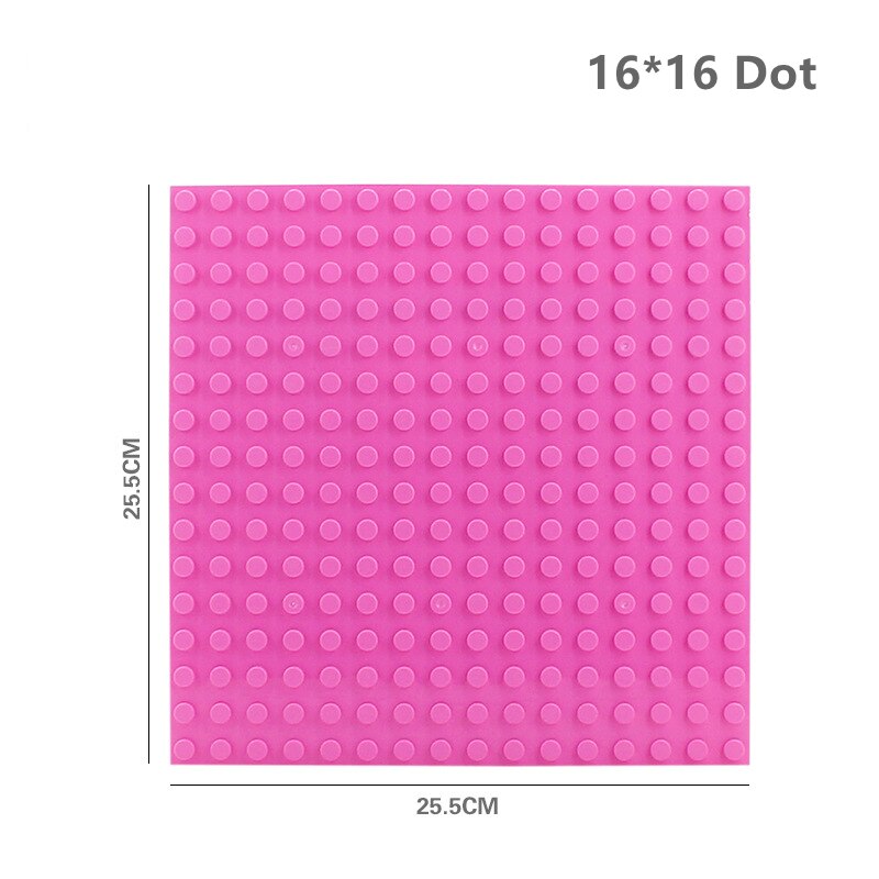 5 Sizes Big Building Plastic Blocks Base Plates Assembly Figures Comptatible Large Bricks Classic Baseplates Children Kids Toys