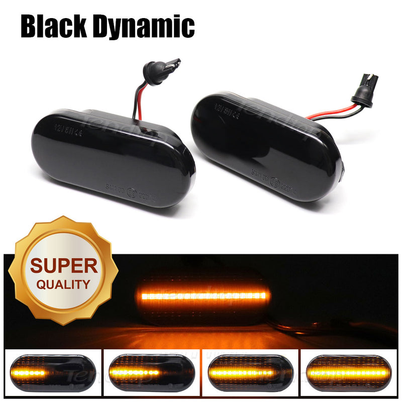 Sequential Turn Signal LED Side Light Turn Repeater Mirror Lamp For Volkswagen VW Bora Golf 3 4 Passat 3BG Polo SB6 SEAT Ibiza