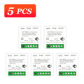 Wifi Smart Light Switch 16A Mini 2-way Control Timer Switch Smart Home DIY Breaker Work With Tuya Alexa Yandex Alice Google Home