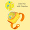 500mAh Stroller Fan Personal Portable Desk Handheld Baby Bed Car Seat Fan USB Rechargeable Fan Mini Stroller Accessories