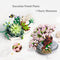 Mini Bouquet Building Blocks Flowers Succulent Cherry Blossom Bonsai 3D Model Home Decoration Children&#39;s Assembly Toy Girl Gift