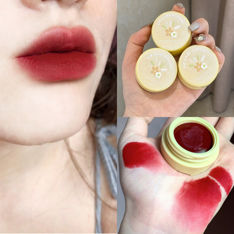 Canned Lip Mud Balm Glaze Crystal Moisturizing Lipstick Velvet Matt Mousse Solid Lip Gloss Tint Lasting Makeup Korean Cosmetics