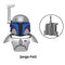 Mandalorian Building Blocks Jango Boba Fett Grogu Baby Yoda Pre Vizsla Bo-Katan Din Djarin Sabine Wren Brick Figure Toy