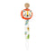 2021New Baby Pacifier Clip Newborn Linen Cotton Animal Wooden Pacifier Chain Nipple Soother Dummy Eco-friendly Material Holder