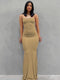 Hugcitar Satin Slip Sleeveless Backless Slim Sexy Maxi Dress 2022 Spring Women  Party Y2K Concise Bodycon Elegant  Clothing