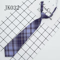 Shirt Necktie Women College Style JK Plaid Uniform  Detachable Collars Removable Ties Apparel Accessories галстук женский