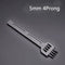 1PC 4/5/6mm Leather Black Round Hole Row Punch Tool  DIY Round Stitching Punch Sewing Stitching Punch Carving Work Saddle Set