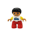 Big Size Action Figures City Princess Policemen Family Building Block Doll Character Accessory Toys Assembly Children Kids Gift