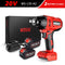 WOSAI 20V Electric Impact Wrench 600N.m Brushless Wrench Rechargeable 1/2 inch Li-ion Battery For Car Tires Cordless Power Tools