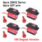 Waterproof 20KG 25KG 30kg 35kg 40KG 60KG Servos 180 270 360 Degree Large Torque Digital Servo Metal Gears 25T Arm For RC Car