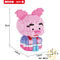 Disney DIY LinaBell assembly buildding blocks Goofy Pluto Anime Mini Action Figures Educational Toys kids Birthday Gifts