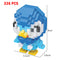 Pokemon Small Building Pokemon Blocks Small Cartoon Picachu Animal Model Education Game Graphics Pokemon Toys For Kids Birthday