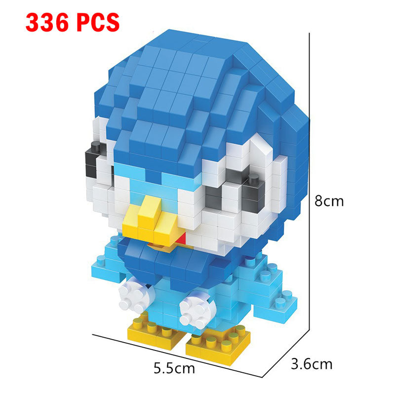 Pokemon Small Building Pokemon Blocks Small Cartoon Picachu Animal Model Education Game Graphics Pokemon Toys For Kids Birthday