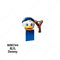 Disney Mini Action Toy Figures Building Blocks Cartoon dolls Toy Story Mickey Mouse Winnie The Pooh Frozen Stitch Donald Duck