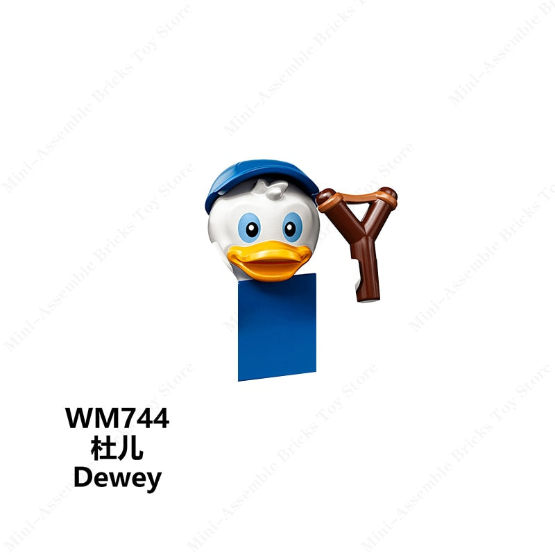 Disney Mini Action Toy Figures Building Blocks Cartoon dolls Toy Story Mickey Mouse Winnie The Pooh Frozen Stitch Donald Duck