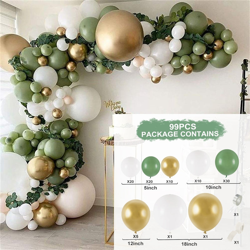 Macaron Pink Rose Balloon Garland Arch Kit Birthday Party Decorations Kids Latex Baloon Baby Shower Decor Globos