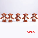 Compatible Mini Animals Building Blocks for Children MOC Turtles Bird Dolphin Fish Model Building Blocks Bricks Kids DIY Toys