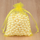100pcs 24 Colors Jewelry Packaging Bag 5*7 7*9 9*12 10*15cm Organza Bags Gift Storage Wedding Drawstring Pouches Wholesales