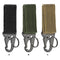 Carabiner High Strength Nylon Key Hook MOLLE Webbing Buckle Hanging System Belt Buckle Hanging Camping Hiking Accessories