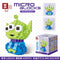 Disney DIY LinaBell assembly buildding blocks Goofy Pluto Anime Mini Action Figures Educational Toys kids Birthday Gifts
