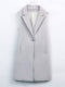 Sungtin Classic Women Long Blazer Vest Elegant Office Lady Coat Female Waistcoat Causal Suits Sleeveless Jacket Pocket Outwear