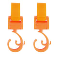 2pcs Baby Hanger Baby Bag Stroller Hooks Pram Rotate 360 Degree Baby Car Accessories Stroller Organizer Stroller Accessories