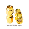 YPioneer C20073-92 1PC SMA To SMA Male Female Gold Plated RP SMA Male RP-SMA Female Connector RF Adapter Straight Bent L/T Type