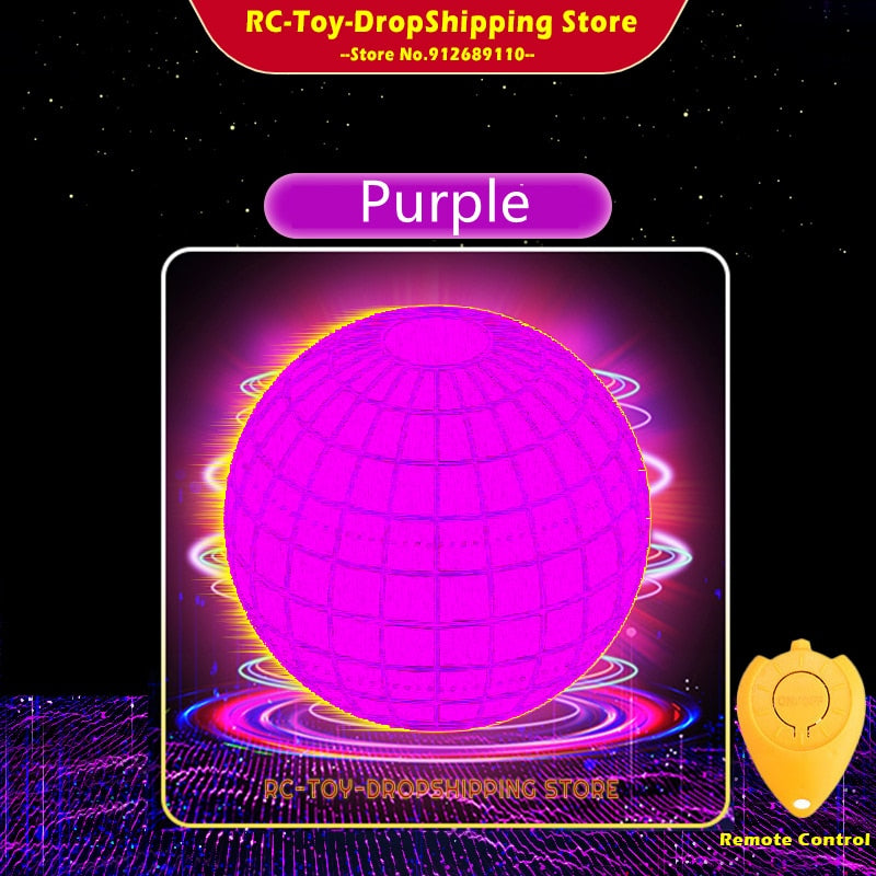 Flying Ball Boomerang Fly Orb Magic With LED Lights Drone Hover Ball Fly Nova Orb Flying Spinner Children Toys Christmas Gifts