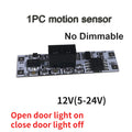 5V 12V 24V 4A Dimmable Sensor Switch Hand Wave Dimmer PIR Switch for LED Strip LED,Touch switch for  Kitchen Cabinet LED Lights