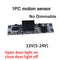 5V 12V 24V 4A Dimmable Sensor Switch Hand Wave Dimmer PIR Switch for LED Strip LED,Touch switch for  Kitchen Cabinet LED Lights