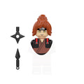 Naruto Sasuke Kakashi Akatsuki bricks Building Blocks Anime cartoon Mini Action Figures Heads Assembly Toys kids Christma Gifts