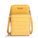 Hot Sell Mobile Phone Bags With Metal Opening Crossbody Bags Women Mini PU Leather Shoulder Messenger Bag For Girls Gift