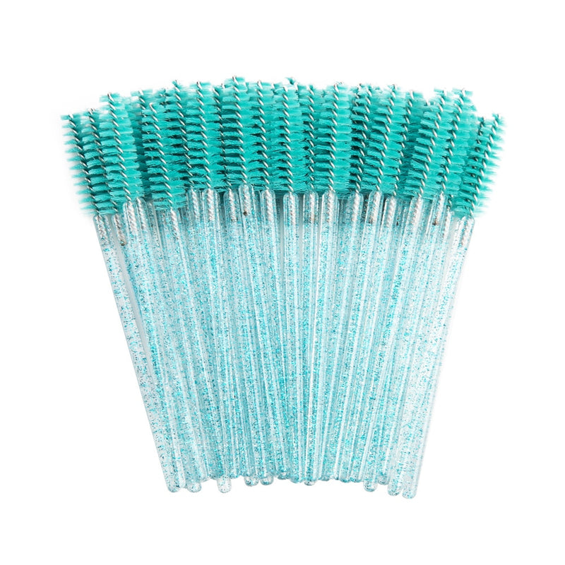 100/50Pcs Disposable Eyelash Brushes Eyelashes Extension Tools Eyebrow Brush Mascara Wands Applicator Spoolers Eye Lash Cosmetic