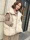 Women Thick Down Cotton Vest Winter Autumn Solid Puffer Waistcoat for Female Stand Collar Loose Sleeveless Vest Jacket Coat