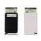 DIENQI Rfid Smart Wallet Card Holder Metal Thin Slim Men Women Wallets Pop Up Minimalist Wallet Small Black Purse Metal Vallet