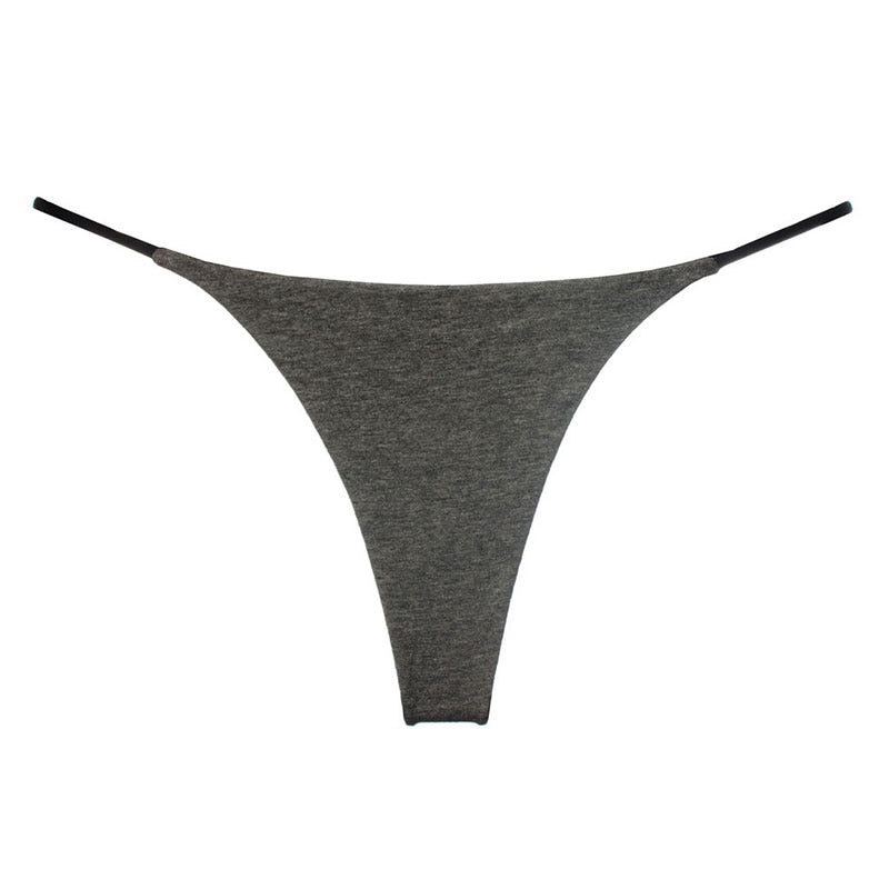 1Pcs Sexy G-String Women Panties Low-Rise Thongs Lingerie Underwear Summer Female T-Back Briefs Underpants Clothing