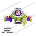 Disney Mini Action Toy Figures Building Blocks Cartoon dolls Toy Story Mickey Mouse Winnie The Pooh Frozen Stitch Donald Duck
